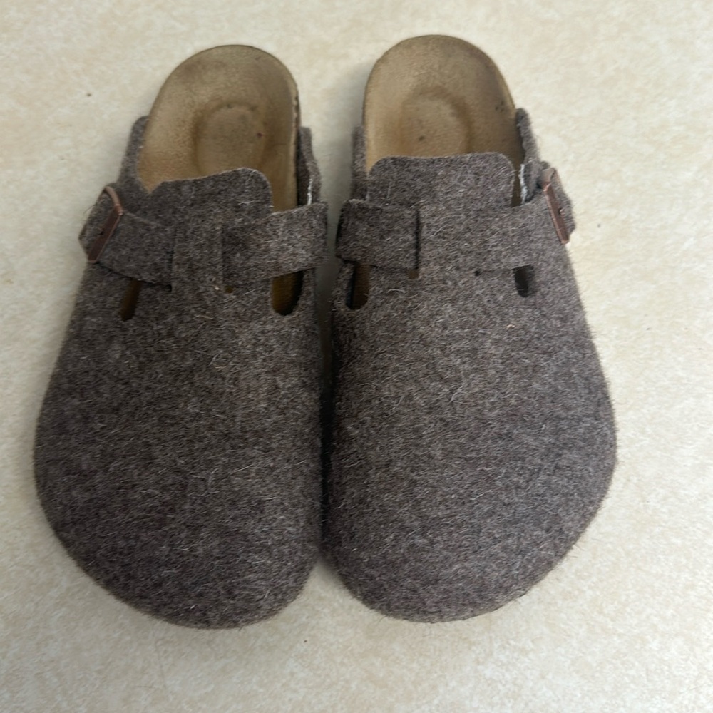 Birkenstockock Wool Boston Clogs